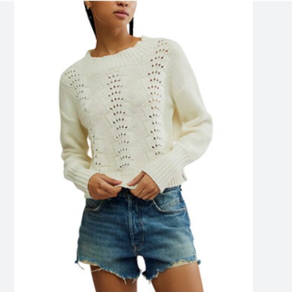 Free People Bell Song Pullover Sweater - Picture 1 of 10